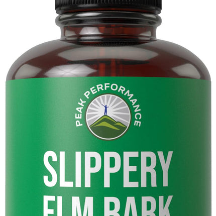 Slippery Elm Bark USDA Organic Vegan Liquid Drops. Extract with High Bioavailability for Women, Men, Kids. for Sore Throat, Irritated Stomach. Zero Sugar, Gluten Free, Tincture Supplement No Capsules