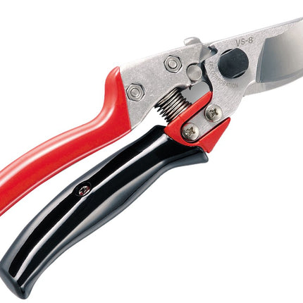 ARS HP-VS8XR Rotating Handle Hand Pruner, 8", Red/Black
