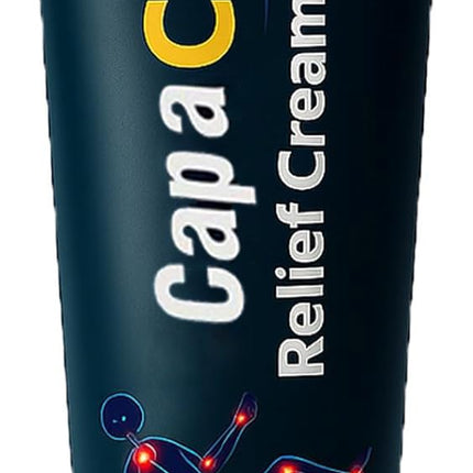 Original Capacare Neuropathy Relief Cream, Neurosoothe Formula Nerve Cream, Contains Capsaicin, Arnica, Menthol, Msm, and Glucosamine, Suitable for Feet, Hands, Legs, Muscles, Joints and Waist 100g