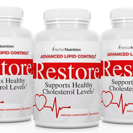 Restore Heart Health & Cholesterol Support Supplement, 270 Capsules