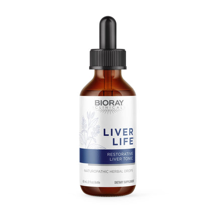 BIORAY Clinical Liver Life - 2 fl oz - Strengthens Liver Structure & Function - Non-GMO, Vegetarian, Gluten Free