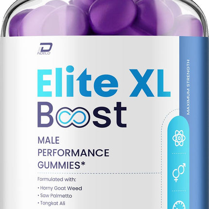 Elite XL Boost Gummy – EliteXL Boost Advanced Formula for Male, Maximum Strength Natural Ingredients - 60 Gummies