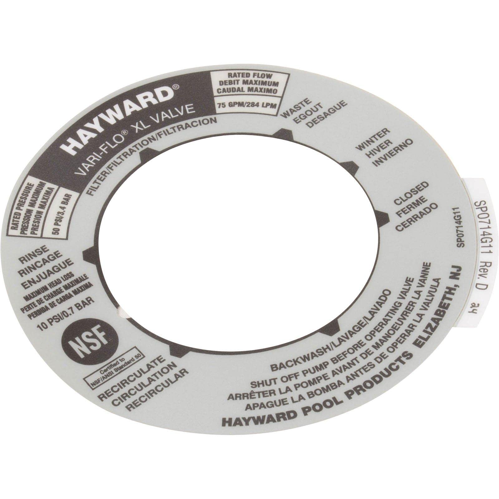 Loading Valve Label Hayward Multiport Valve Position Label – Organic Dreaming