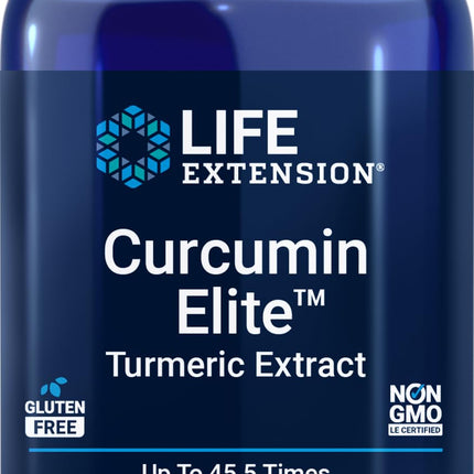 Life Extension Curcumin Elite Turmeric Extract, 90 Veg Capsules