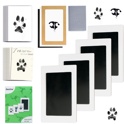 DeerZone Inkless Paw Print Kit,Dog Paw Print Kit,Dog Nose Print Kit