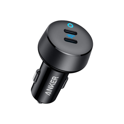 Anker 40W 2-Port PowerIQ 3.0 USB C Fast Charging Car Charger