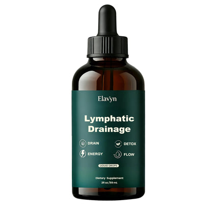LEBARED ELAVYN Lymphatic Drainage Drops，New Maximum Potency Formula 2 fl oz