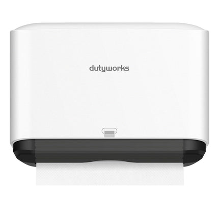 DUTYWORKS Multifold Paper Towel Dispenser Wall Mount, White
