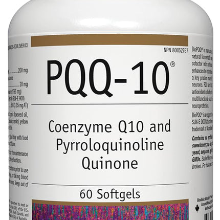 Bioclinic Naturals -  CerebroVital PQQ-10 60 softgels