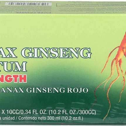 Prince of Peace Red Panax Ginseng Extractum Ultra Strength, 0.34 Fl Oz (Pack of 30)