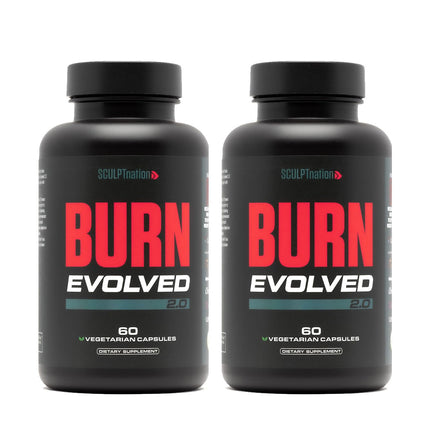 Sculpt Nation by V Shred Burn Day for Men - Metabolism Booster with Cayenne, Gymnema Leaf Extract, and Alpinia Galanga Root Powder - 2-Pack - 60 Capsules