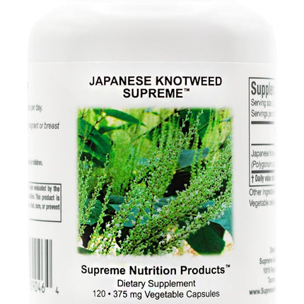 Supreme Nutrition Japanese Knotweed Supreme, 120 Pure Polygonum cuspidatum Vegetarian Capsules