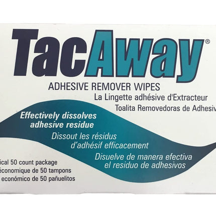 Torbot Trms408W - Tacaway Adhesive Remover Wipe, Non-Acetone, 50/Box