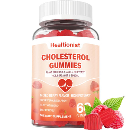 Healtionist 1 Packs Cholesterol Supplements Gummies