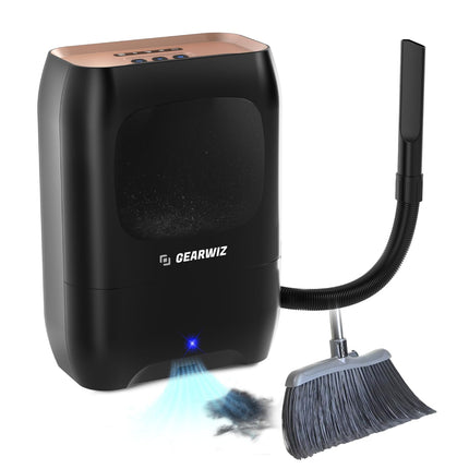 Gearwiz Touchless Automatic Electric Vacuum Dustpan with Nozzle Attachment – Hands-Free, Multi-Mode Floor Cleaner for Professional Use