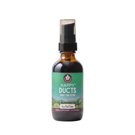 WishGarden Herbs Happy Ducts Drops, Lactation Support for Breastfeeding Moms – Herbal Lactation Supplement for Clogged or Plugged Milk Ducts, Engorgement Support & Breast Comfort – 2 oz