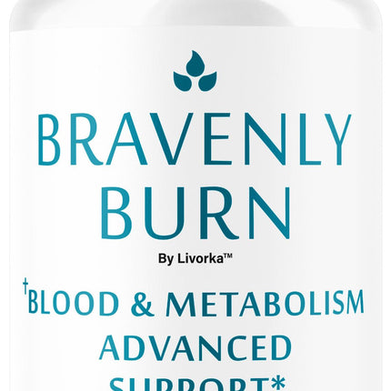 Bravenly Burn Pills - Official BravenlyBurn Capsules Supplement Support Premium Advanced Formula All Natural Digestive Support for Gut Health Overall & Wellness, 60 Capsules for 1 Month