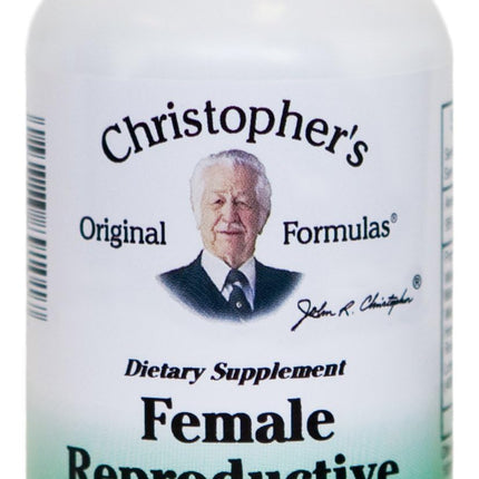 Christopher's Original Formulas Female Reproductive Formula – 100 Vegetarian Capsules – Herbal Blend for Women