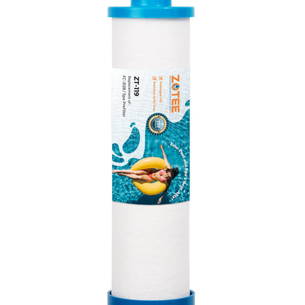 ZOTEE Filbur FC-3128 Spa Filter Disposable Hot Tub Filter with Garden Hose Adapter, Replacement for PPS2100, Darlly PP6903,1 Pack