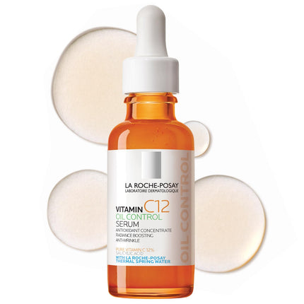 La Roche-Posay 12% Vitamin C Face Serum with Salicylic Acid, Oily Skin