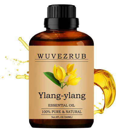 Ylang-Ylang Essential Oil 240ML, 100% Pure and Natural, Aromatherapy Diffuser - 8 Fl Oz