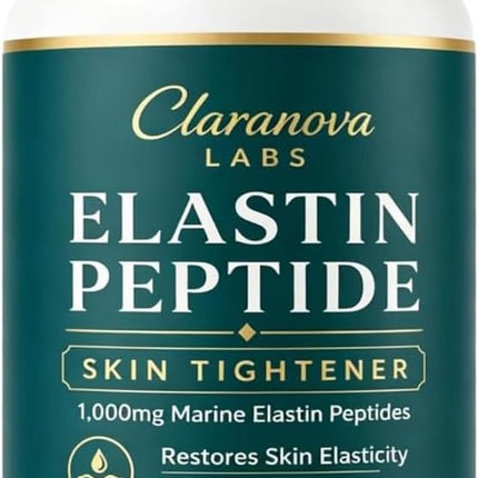 iscentan Claranova Labs Marine Elastin Peptides, Elastin peptide Skin Tightening Formula, 60 Capsules