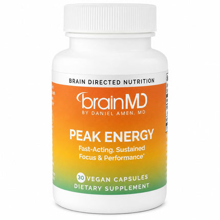 BrainMD Peak Energy ATP Supplement, 30 Capsules