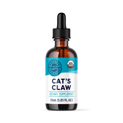 Vimergy USDA Organic Cat’s Claw Liquid – Provides Antioxidant Support* – Benefits The Immune System* – Vegan, Gluten-Free, Non-GMO – 27 Servings (55 ml)