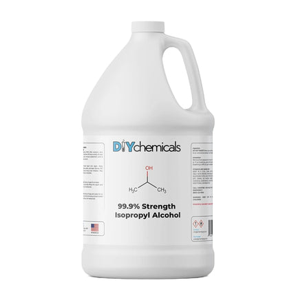 DIY Chemicals 99.9% Pure Isopropyl Alcohol – Industrial Grade IPA for Cleaning – Made in USA, Gallon (128 Fl Oz)