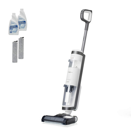 Tineco iFloor 3 Complete Wet Dry Vacuum, Floor Washer, White/Grey (Renewed)
