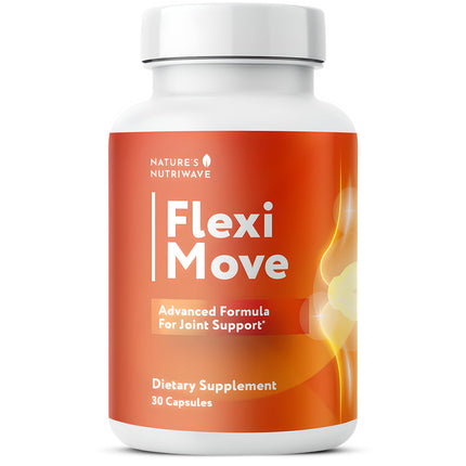 FlexiMove – FlexiMove Daily Botanical Supplement with Turmeric & Black Pepper Extract – High Absorption, Clean, Stimulant-Free Formula – Non-GMO, Made in USA, 30 Capsules, 3 Month Supply