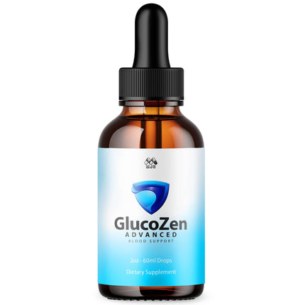 Glucozen Drops, Official GlucoZen Support with All Natural Ingredients, Advanced Glucozen Drops Health & Wellness Support Supplement Formula with Maximum Strength Multivitamins (30 Servings)