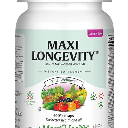 Womens Multivitamin 50 Plus – Daily Multivitamin for Women Over 50 with Vitamin B12, A, D, C, Zinc, Magnesium & More – Energy, Immune & Heart Support Womens Multi Vitamins - Non-GMO – 60 Capsules