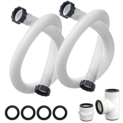 1.5" Pool Filter Pump Hose & Pool Hose Adapter Connector for Intex Coleman Above Ground Swimming Pool Sand Filter Pumps & Saltwater Systems Above Ground Pools Pump Parts