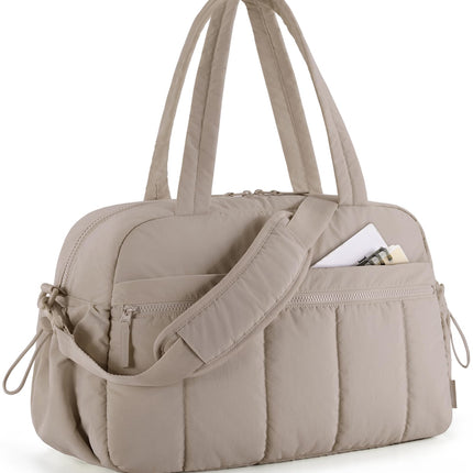 BAGSMART Gym Bag for Women, Duffle Bag for Travel with Wet Pocket, Lightweight Carry on Weekender Duffel, Water Resistant