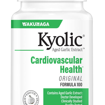 Kyolic Aged Garlic Extract Formula 100, Cardiovascular Health*, 100, Tablets.