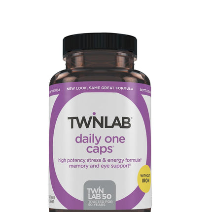 Twinlab Daily One without Iron and with Florglo, 60 Count