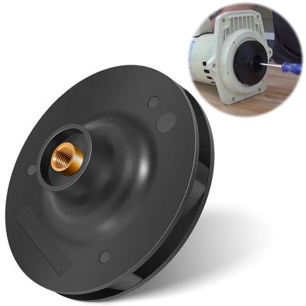 Bzcovac 073131 Impeller Compatible with WhisperFlo and IntelliFlo 3 HP Pool and Spa Pumps, Black