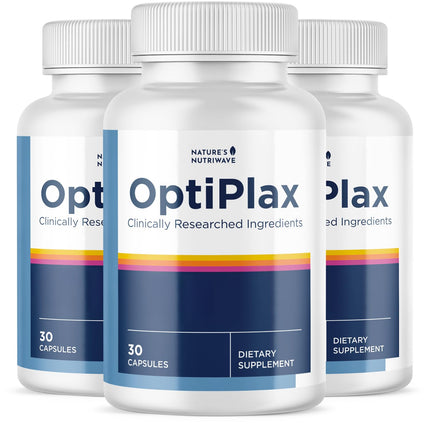 OptiPlax – Marine Algae & Plant Extract Capsules – 30 Ct, 3 Month Supply