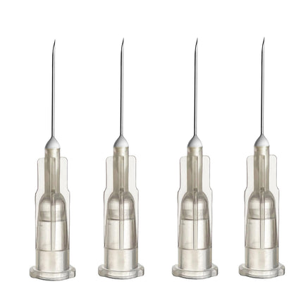 Garfily 100Pack 27 Gauge 1/2 inch Needles Luer Lock for Refilling Ink