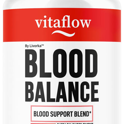 VitaFlow Capsules - Official Balance Supplement Support Capsule, Vitaflow All Natural Premium Advanced Formula, Vita Flow Pills Balance Support, 30 Capsules for 1 Month