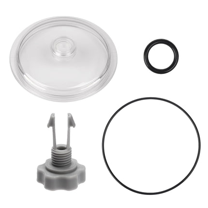 Sand Filter Pump Replacement Parts, SF15110 Pool Leaf Trap Cover Lid, Valve&O-Ring, Fits Intex 12 Inch Sand Filter Pumps, Replacement for Intex SF15110, 11823, SF80110-2, SF80110-1, ECO15110-2 Models