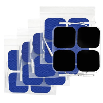 AUVON TENS Unit Pads Electrode Patches 20 Pcs, Upgraded Self-Stick, 2"x2"