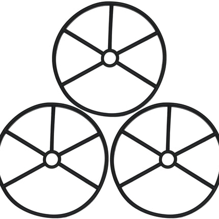 AppliaFit 3-Pack Diverter Spider Gasket Compatible with Pentair 271148 for Select Top Mount and Side Mount Multiport Valves (3-Pack)