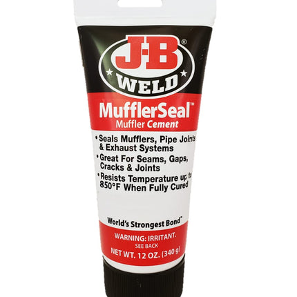 J-B Weld MufflerSeal Muffler Cement Plastic Tube 12 oz., Model Number: 37912