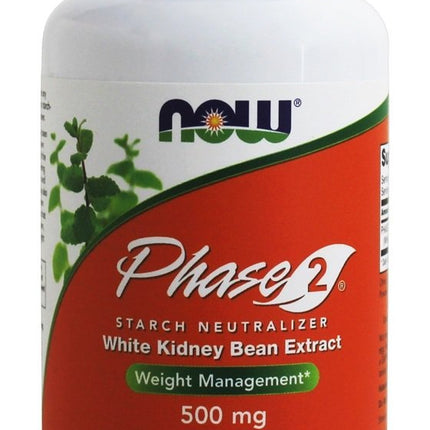 NOW Foods Phase 2 500 mg 120 Vcaps - 3021