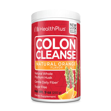 Health Plus Colon Cleanse, Orange Flavor with Stevia, 9 Ounce