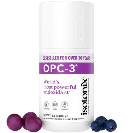 Isotonix OPC-3 Antioxidant Supplement - Pycnogenol, Grape Seed Extracts, Bilberry, Red Wine & Pine Bark Extracts - for Heart & Circulatory Support - Isotonic, Vegan, Gluten Free - 30 Servings
