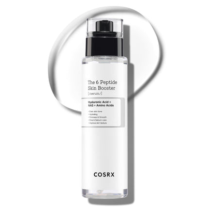 COSRX 6X Peptide Collagen Skin Booster Toner Serum for Dull Skin, 5.07 oz