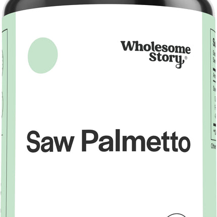 Saw Palmetto for Men and Women | Saw Palmetto Extract & Powder Blend | Hormonal Balance, Urinary Health & Androgen Support | Support Hair, Skin, and Nail Health | 500mg Capsules | 100 Day Supply